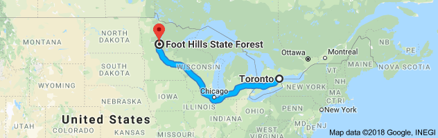 shipping from Ontario to Minnesota