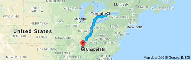 shipping from Ontario to Tennessee
